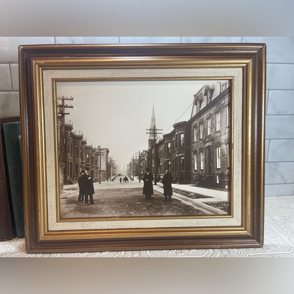 1910 Antique John Saunders Climo Photograph St. John New Brunswick Germain St - Picture 1 of 16